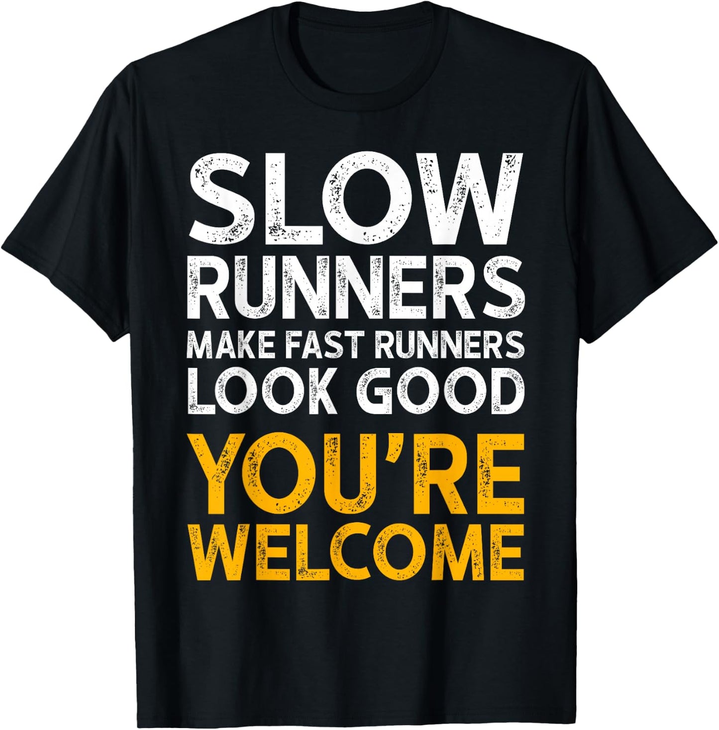 Running Quotes & Sayings for Running Team & Distance Runners T-Shirt - T-Shirt | Black