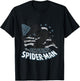 Marvel Spider-Man 4th of July The Amazing Spiderman USA Flag T-Shirt - T-Shirt | Black