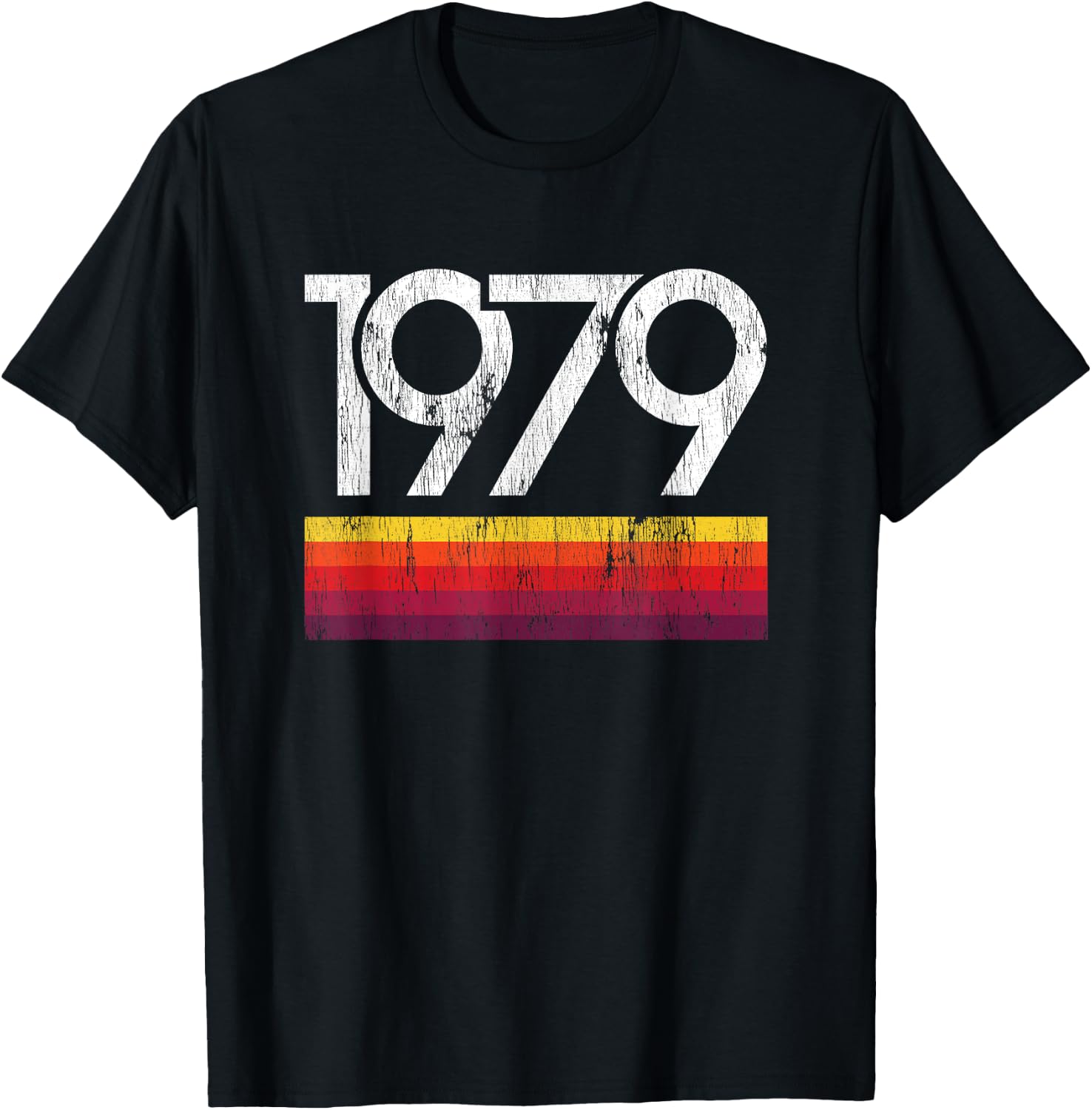Retro Vintage 1979 Birthday T-Shirt - T-Shirt | Black