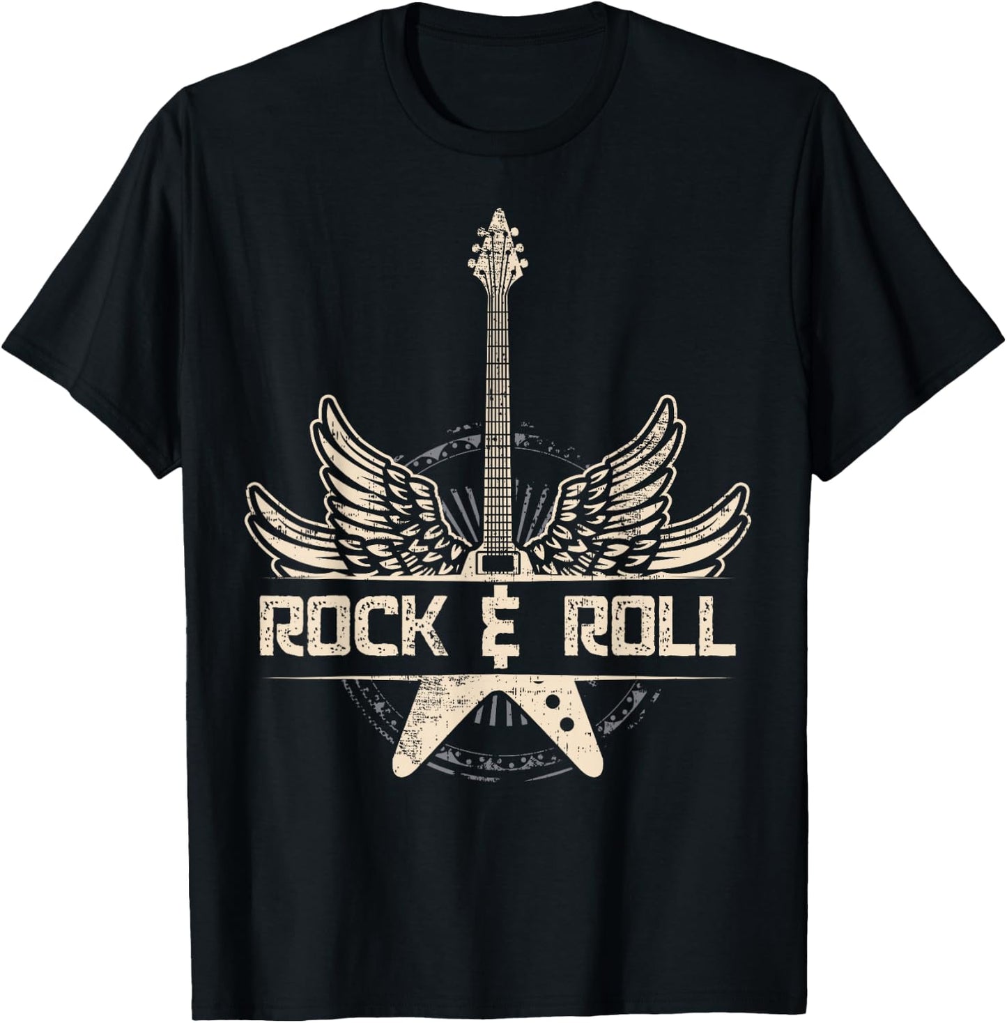 Classic Rock Gift Design For 80s Classic Rock Fans T-Shirt - T-Shirt | Black