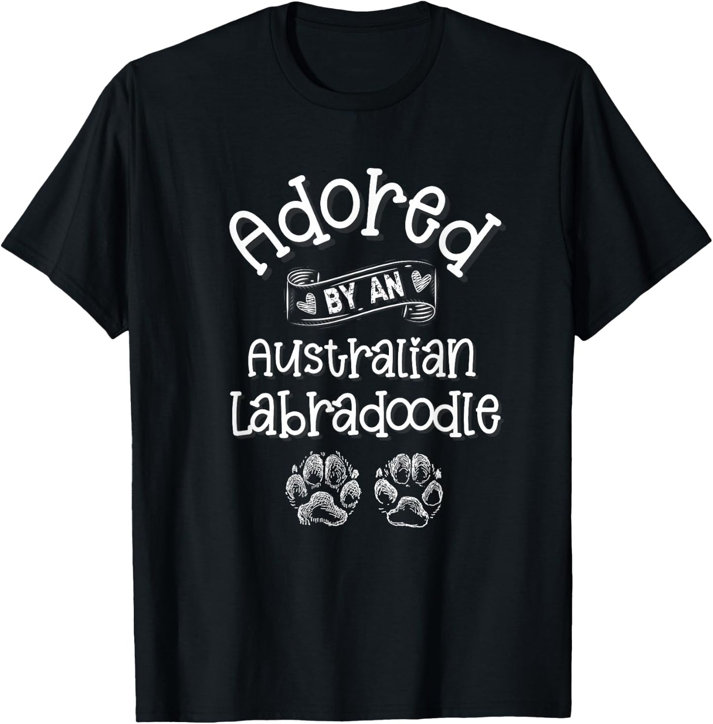 Australian Labradoodle Dog Lovers Gift T-Shirt - T-Shirt | Black