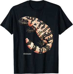 Lotta Shirts: Gila Monster Lizard Animal Reptile T-Shirt - T-Shirt | Black