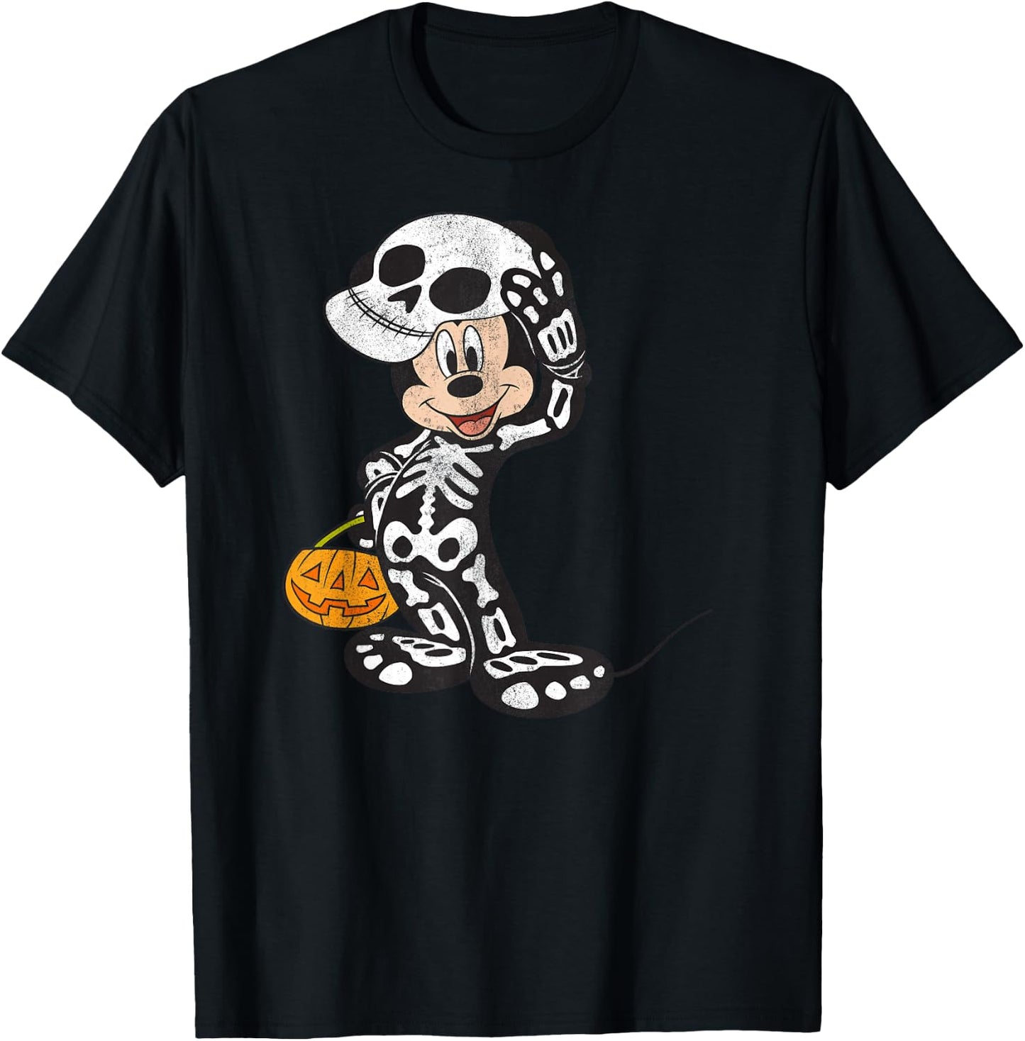 Disney - Mickey Mouse Skeleton Costume T-Shirt - T-Shirt | Black