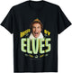 Kids Elf Buddy Raised By Elves Screaming Portrait T-Shirt - T-Shirt | Black