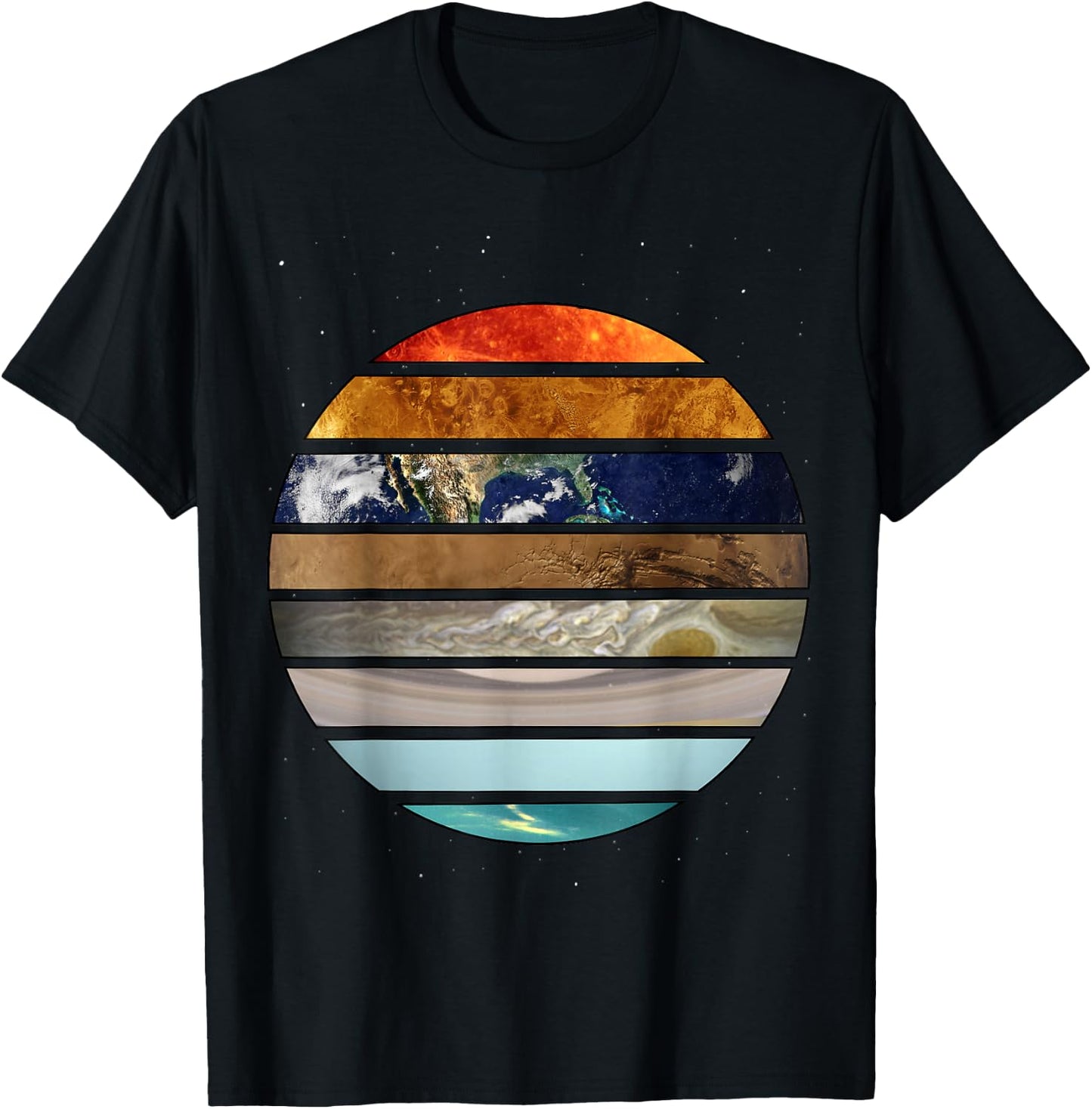 Amazing Planet Great Astronomy Gift T-Shirt - T-Shirt | Black