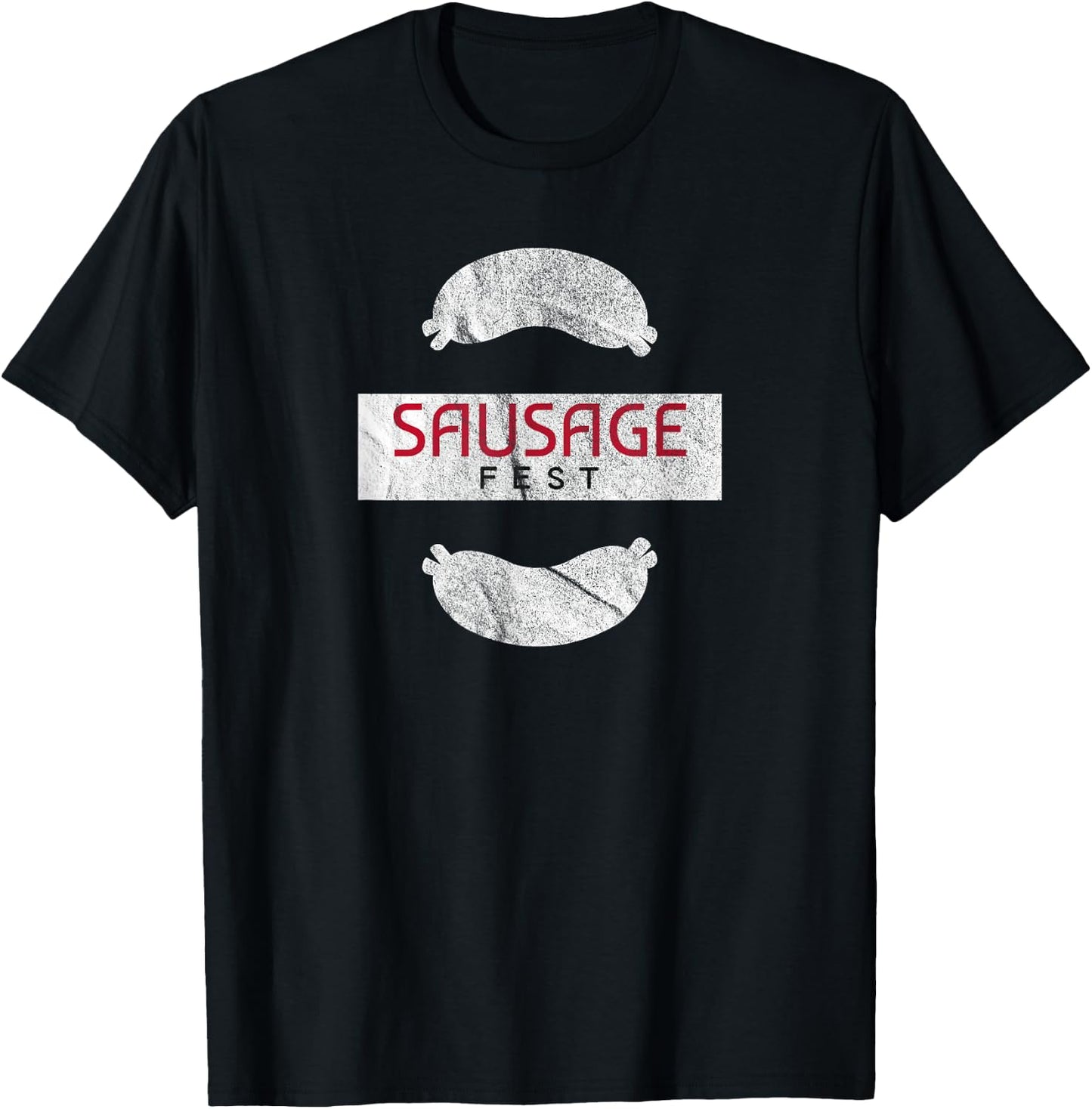 Sausage Fest - Sausage T-Shirt - T-Shirt | Black