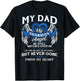 My Guardian Angel My Dad He Still Watches Over Me Angel T-Shirt - T-Shirt | Black