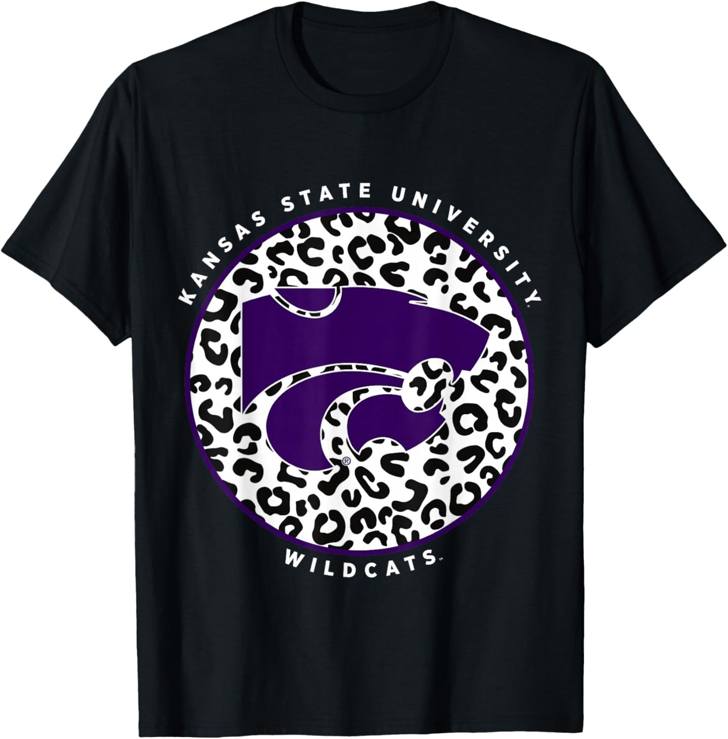 Kansas State Wildcats | Official NCAA Merch | MMKST08 T-Shirt - T-Shirt | Black
