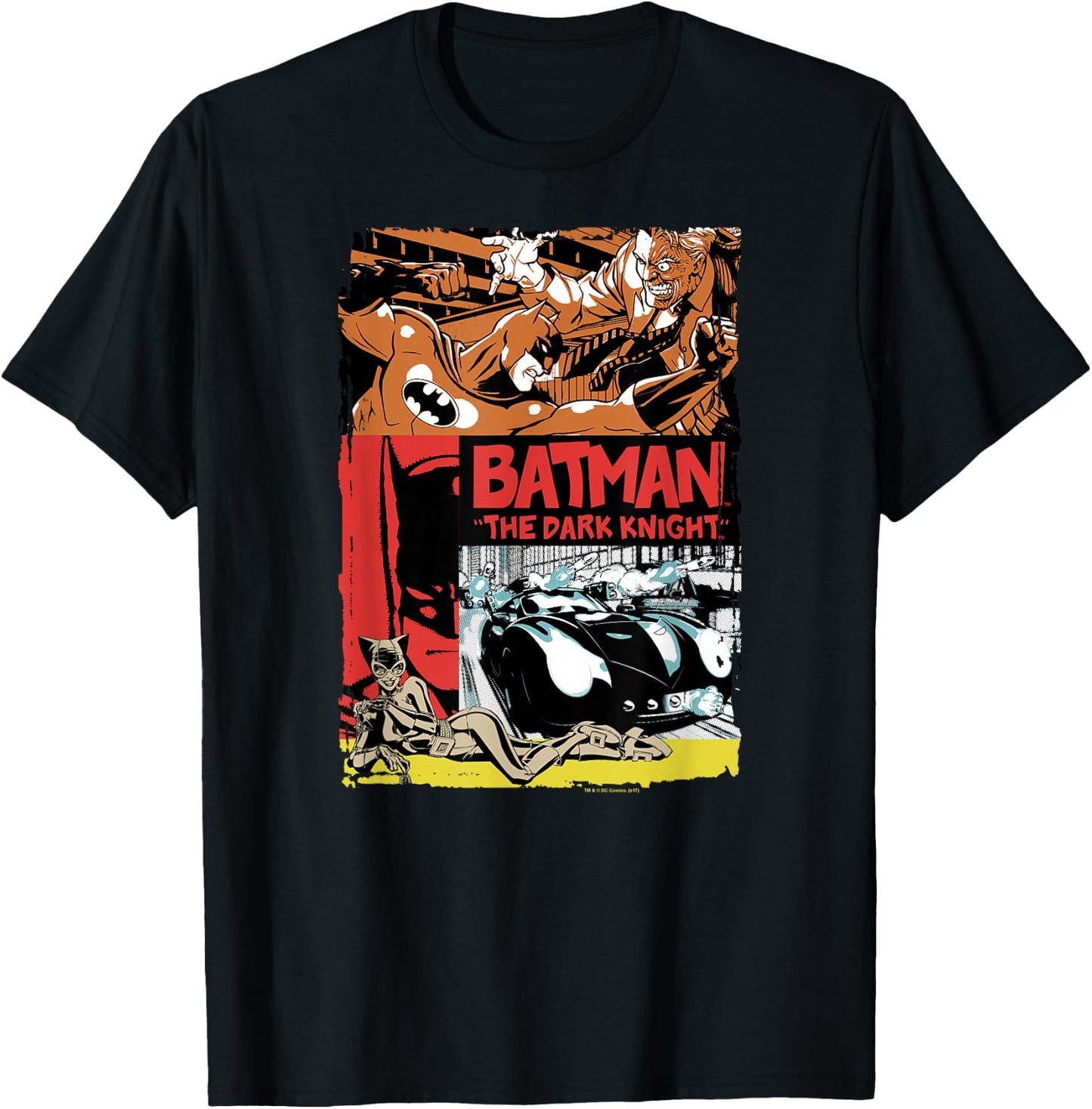 Batman Old Movie Poster T Shirt T-Shirt - T-Shirt | Black