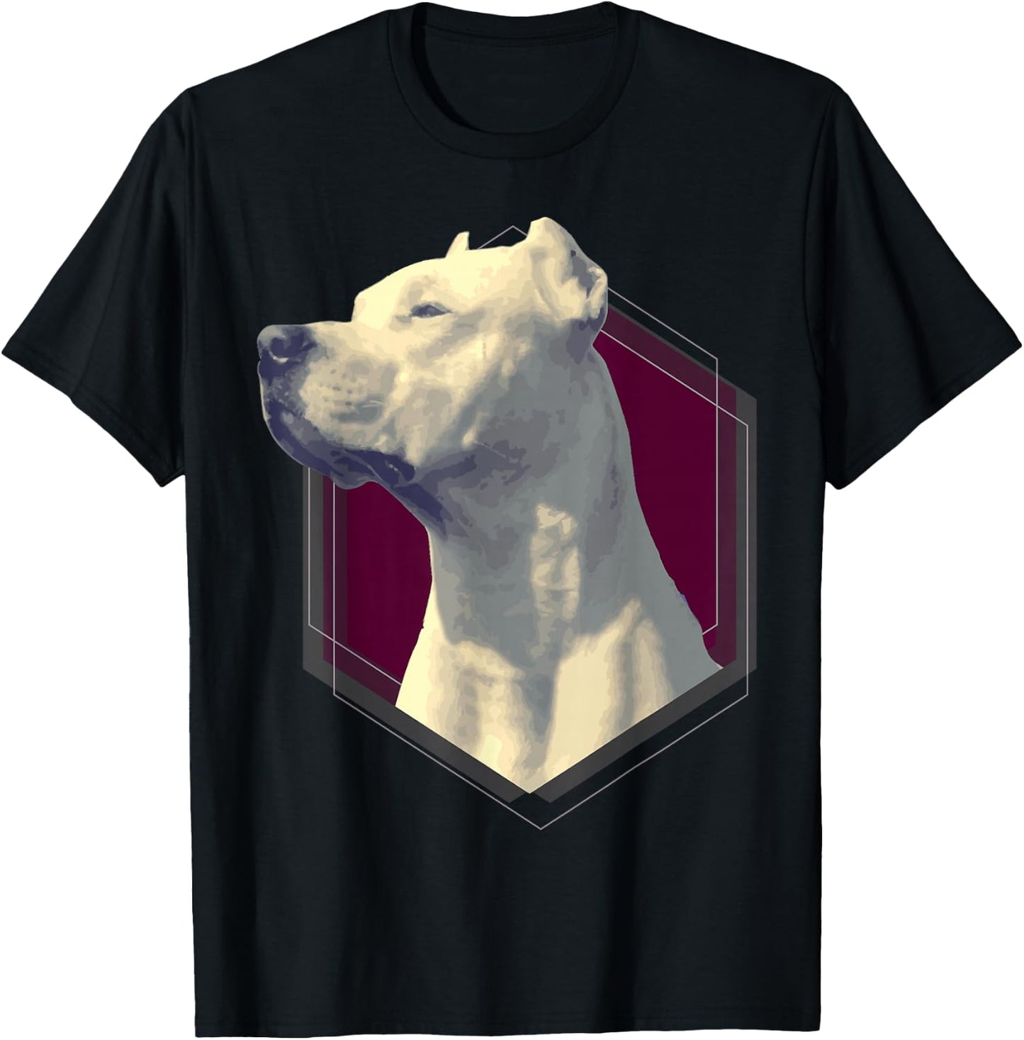 Argentine Mastiff T Shirt - Dogo Argentino T-Shirt - T-Shirt | Black