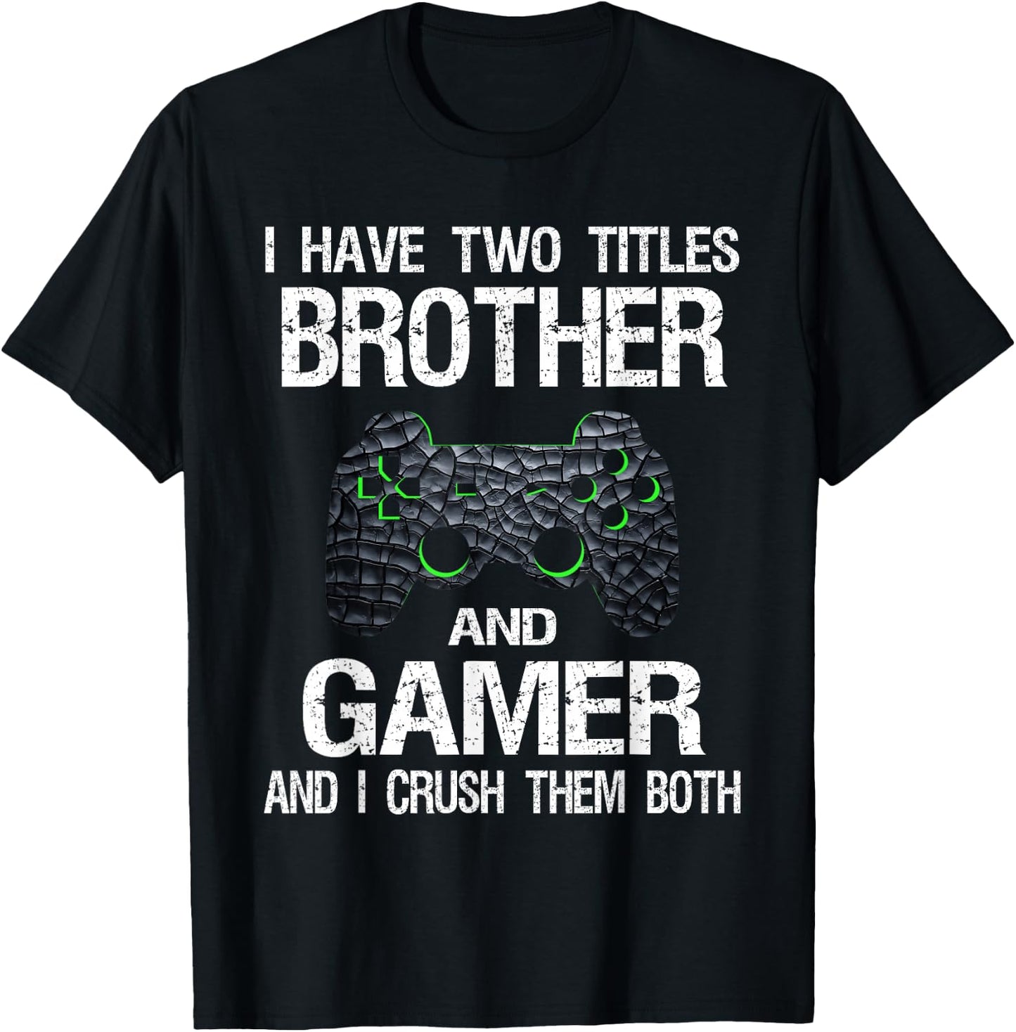 Funny Gamer Quote Video Games Gaming Boys Brother Teen Small T-Shirt - T-Shirt | Black