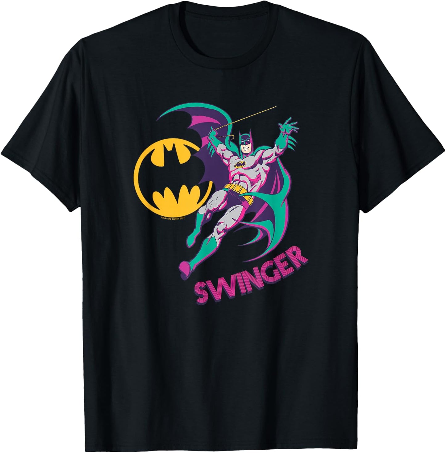 Batman Swinger T-Shirt - T-Shirt | Black