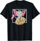 Cute Game Day Elephant Women and Girls Football T-Shirt - T-Shirt | Black
