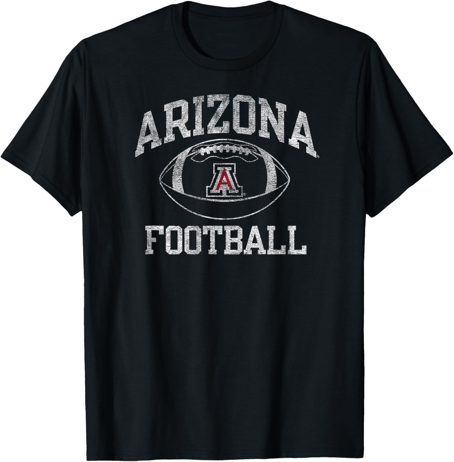 Arizona Wildcats Football Intensity Navy Officially Licensed T-Shirt - T-Shirt | Black