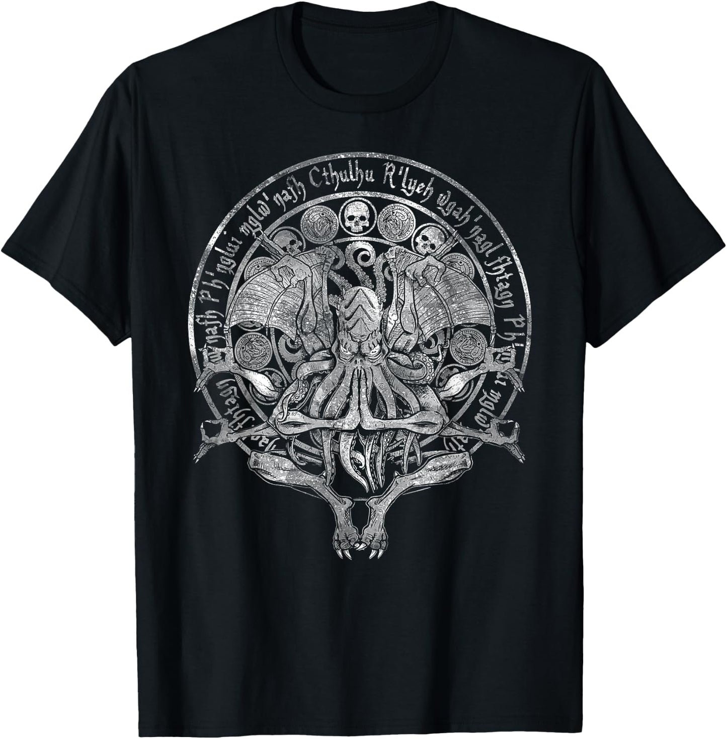 The Idol - Cthulhu White Variant T-Shirt - T-Shirt | Black