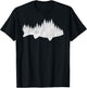 Walleye Fishing Sauger Fisherman Pine Forest Treeline T-Shirt - T-Shirt | Black