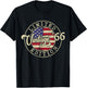 Vintage 1966 US Flag 60 Year Old 60th Birthday Men Women T-Shirt - T-Shirt | Black