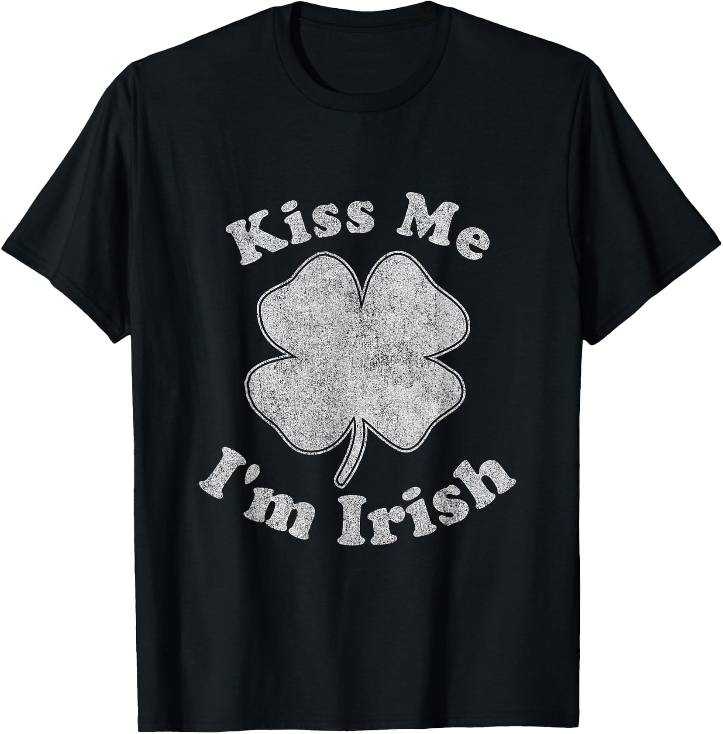 Kiss Me I'm Irish T-Shirt - T-Shirt | Black