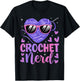 Crochet Crocheting Crochet Nerd T-Shirt - T-Shirt | Black