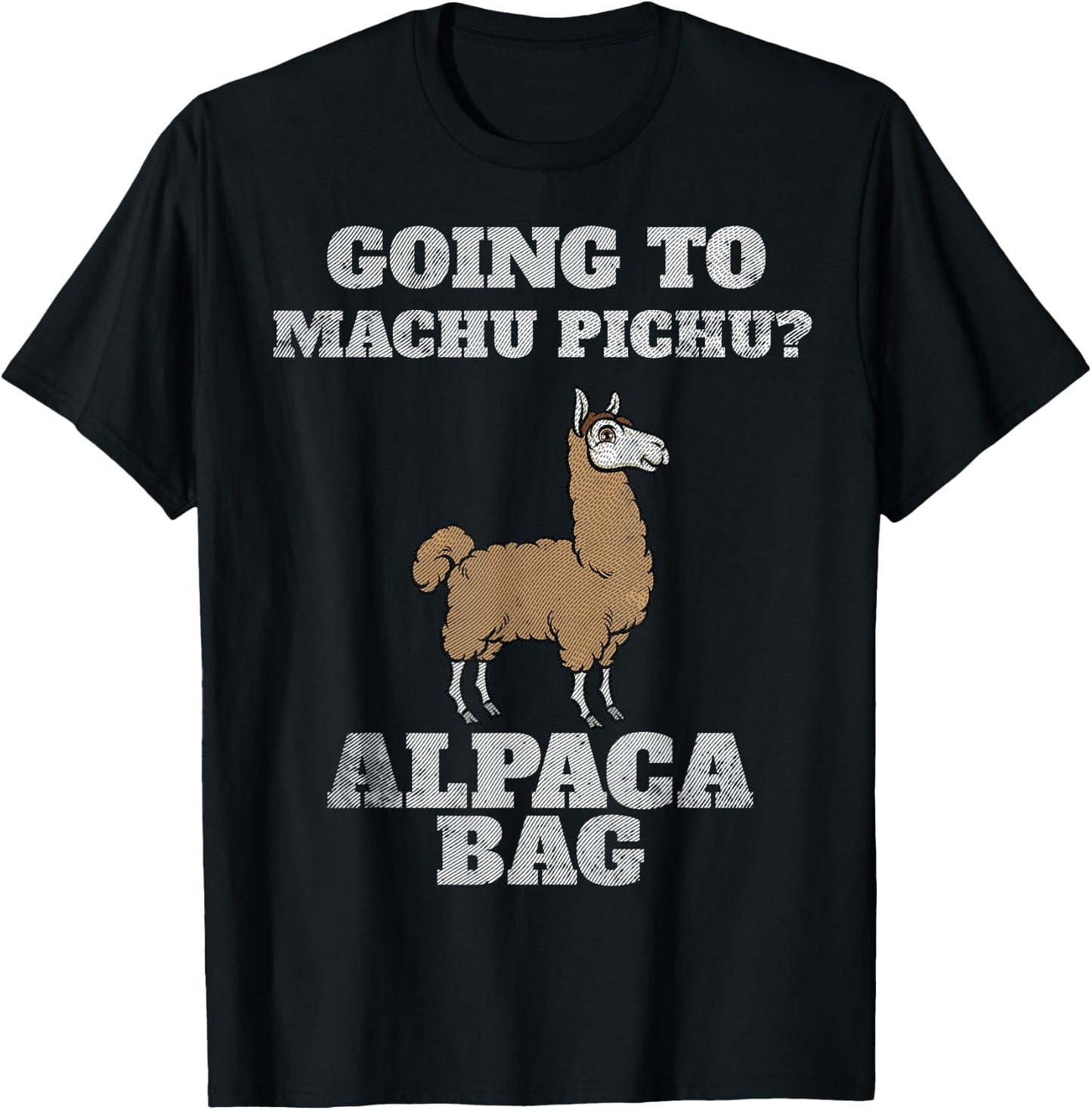 Machu Pichu Peru Andes Mountains Incan Vacation T-Shirt - T-Shirt | Black