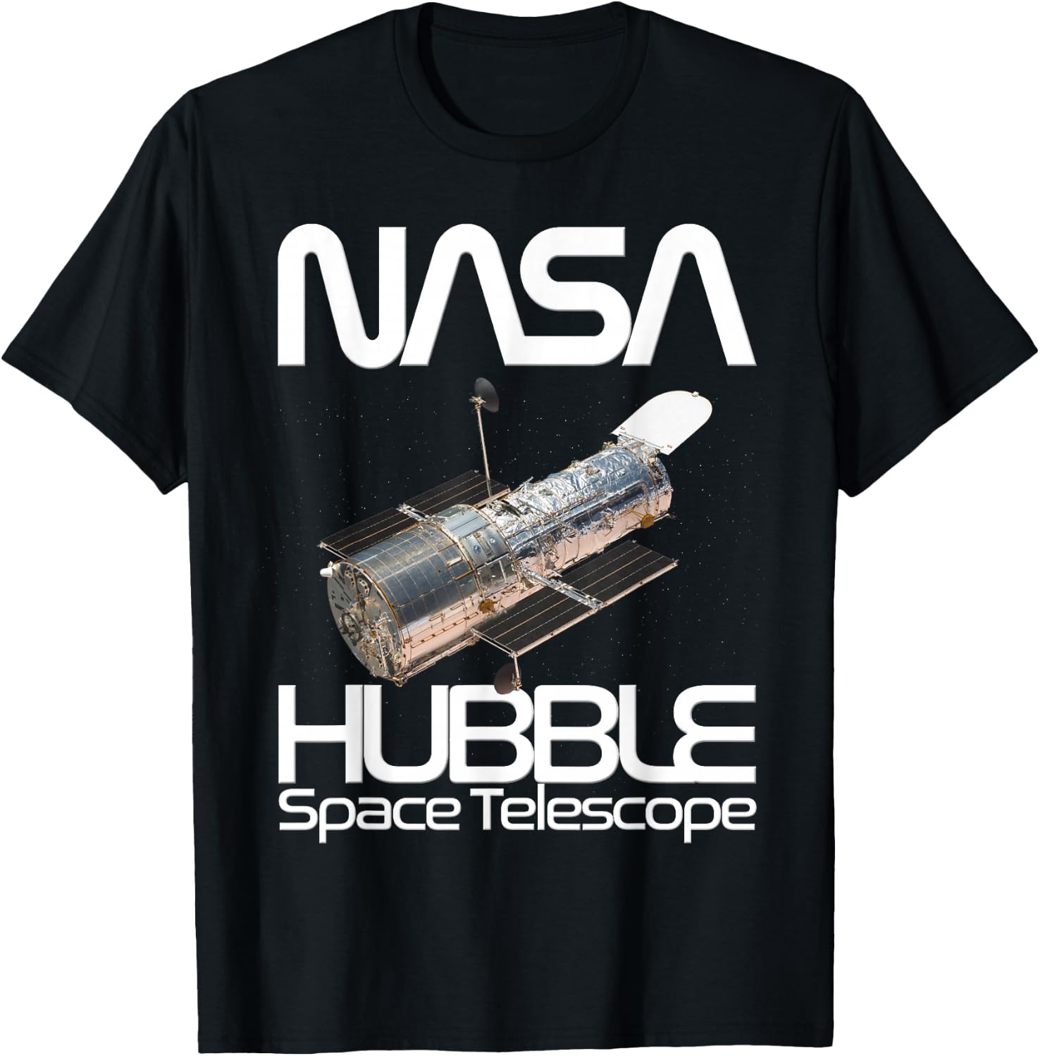 Hubble space telescope NASA astronomy T-Shirt - T-Shirt | Black