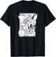 〈Sakura Miko〉"Yamato Phantasia" Manga Panel (Japanese) T-Shirt - T-Shirt | Black
