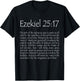 Ezekiel 25:17 Dark T-Shirt - T-Shirt | Black