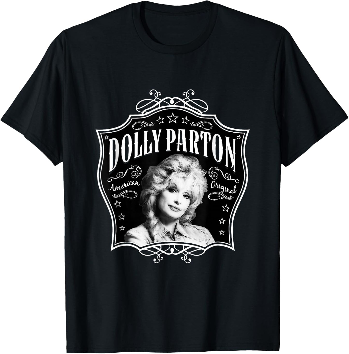 Dolly Parton American Original Small T-Shirt - T-Shirt | Black