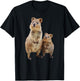 Quokka | Funny Australian Quokka with Baby T-Shirt - T-Shirt | Black