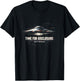 Time for Disclosure UFO Flying Saucer Conspiracy Theory Fans T-Shirt - T-Shirt | Black