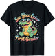 See You Later First Grader Alligator Goodbye T-Shirt - T-Shirt | Black