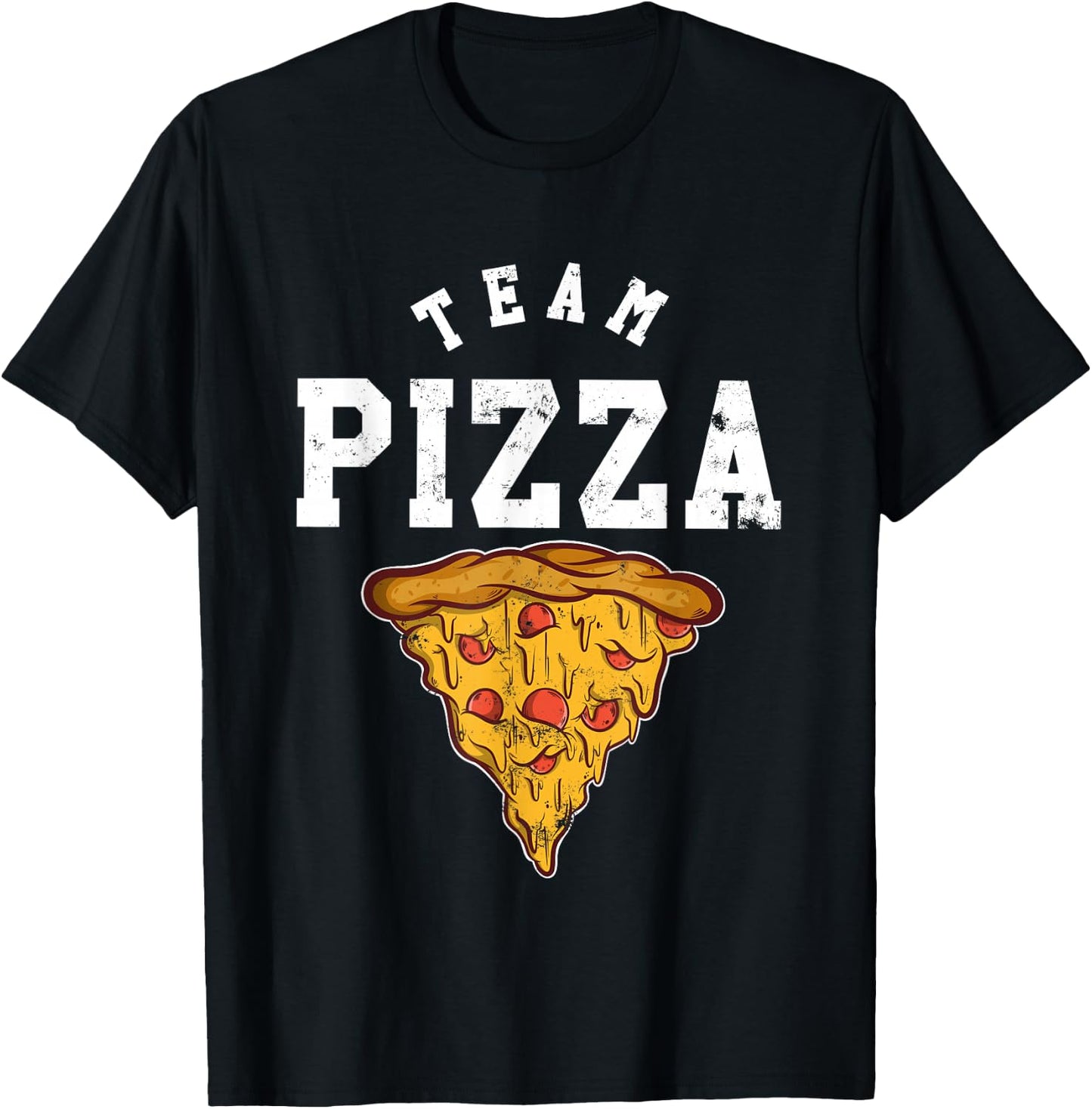 Team Pizza T-Shirt - T-Shirt | Black