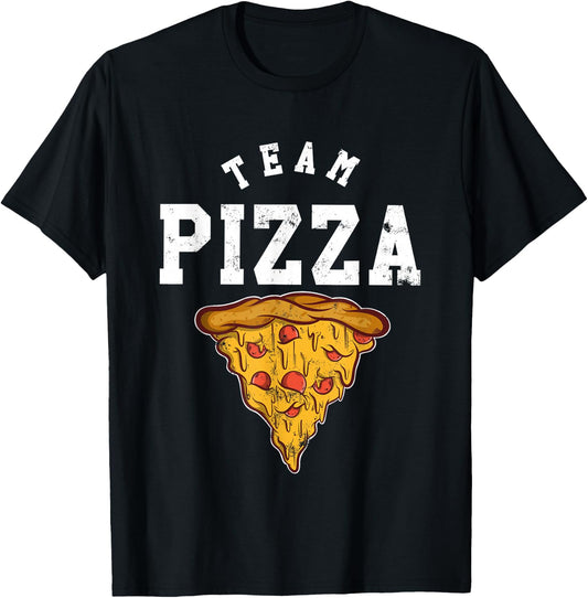 Team Pizza T-Shirt - T-Shirt | Black