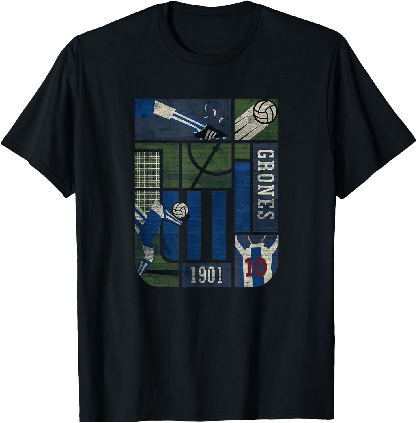 Fans of Alianza Lima "Grones" Peruvian Soccer T-Shirt - T-Shirt | Black