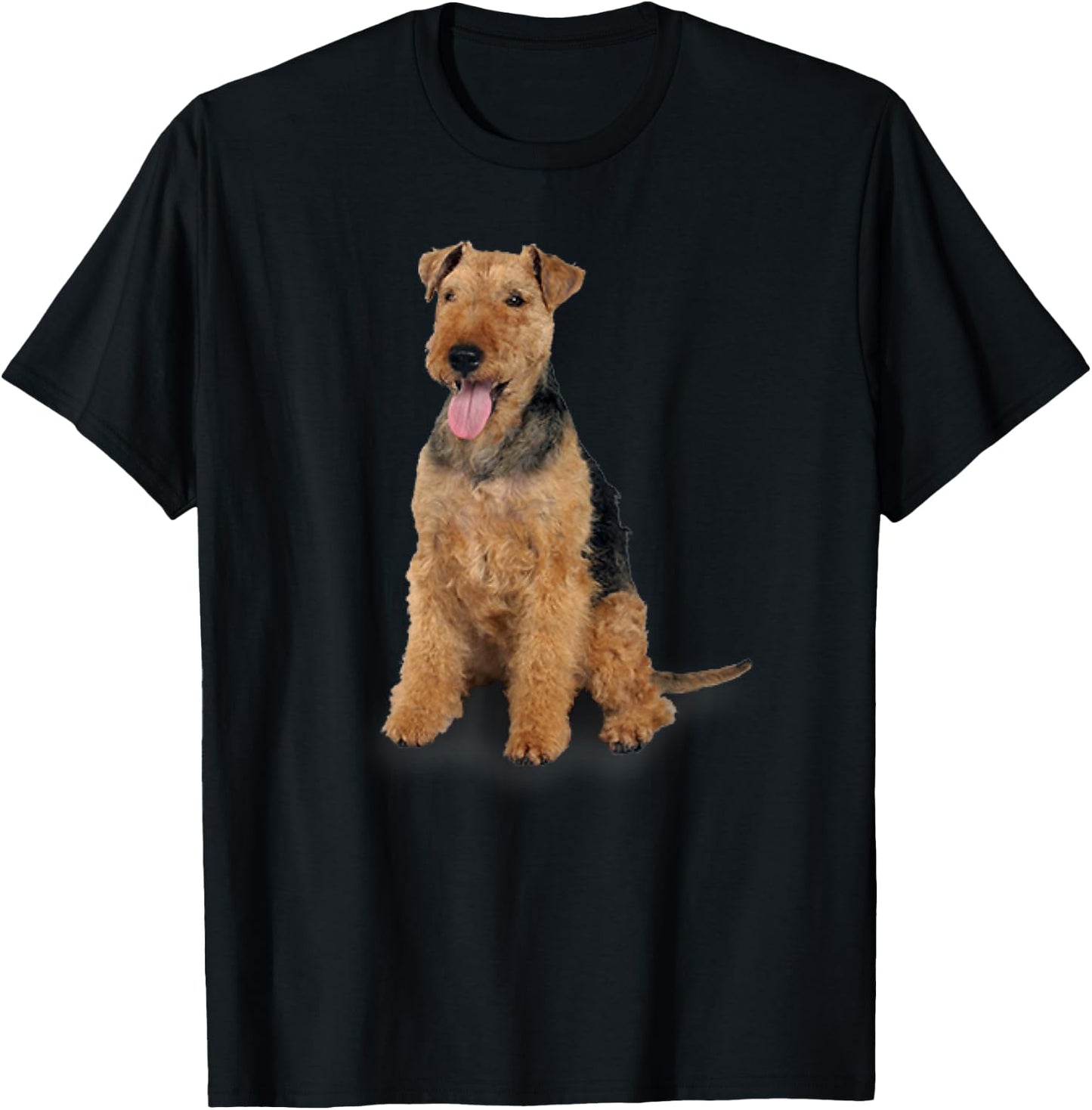 Airedale Terrier T Shirt T-Shirt - T-Shirt | Black
