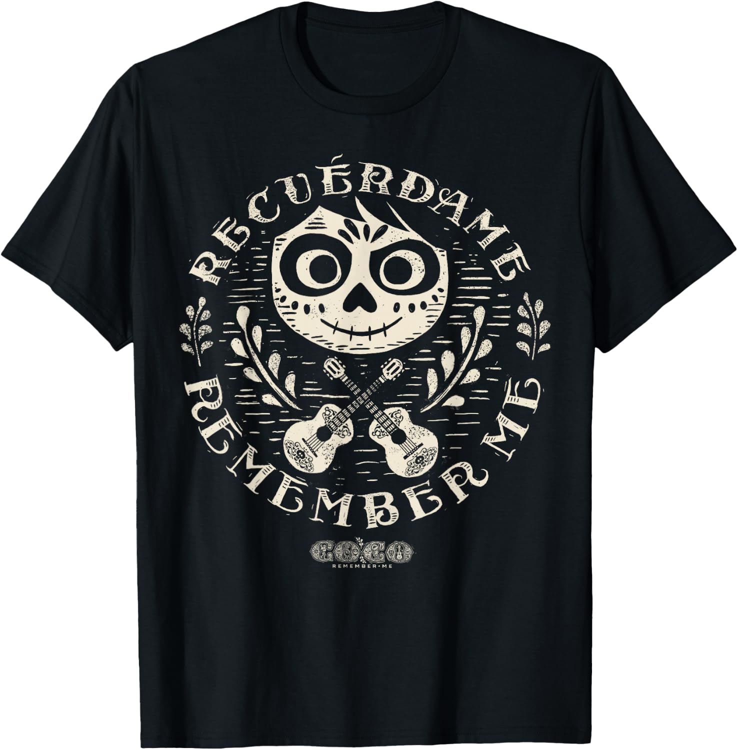 Disney Pixar Coco Miguel Remember Me Graphic T-Shirt - T-Shirt | Black