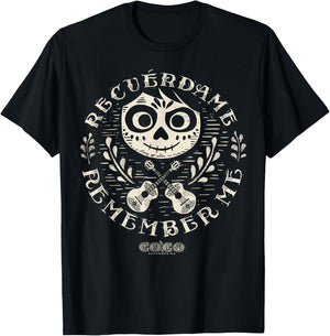 Disney Pixar Coco Miguel Remember Me Graphic T-Shirt - T-Shirt | Black