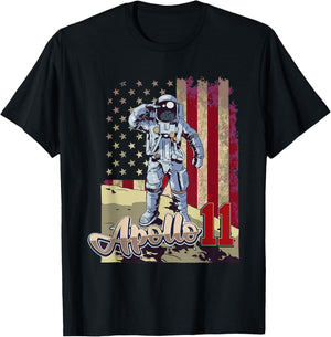 Apollo 11 50th Anniversary Moon Landing 1969 2019 T-Shirt - T-Shirt | Black