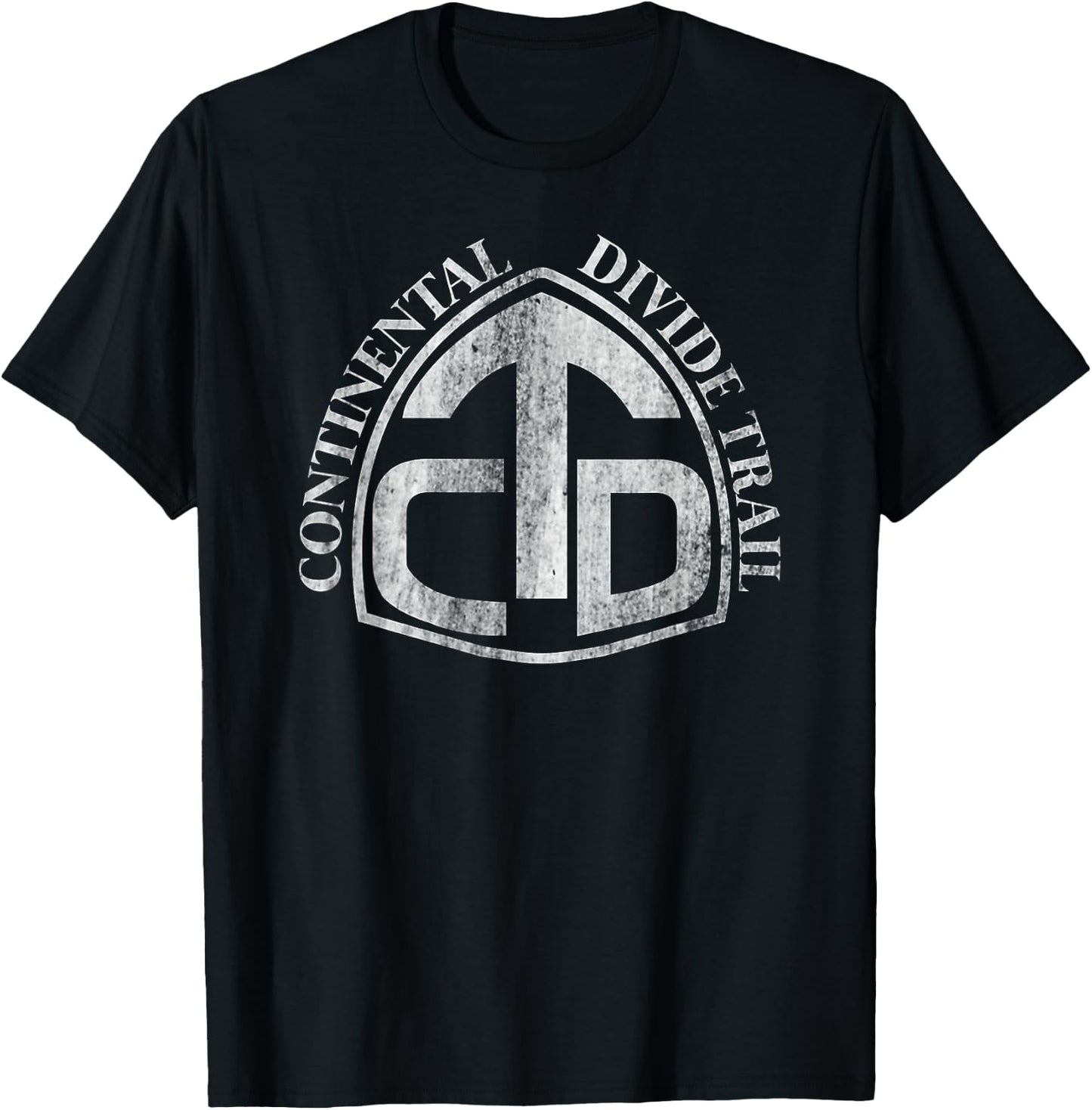 CDT Continental Divide Trail Hiking Trail T-Shirt - T-Shirt | Black