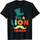 I'm A Lion Tamer Costume T-Shirt - T-Shirt | Black
