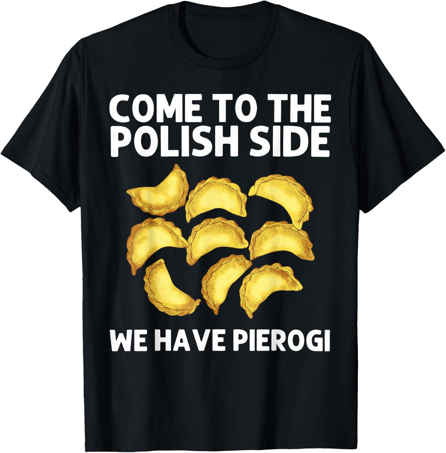 Cool Pierogi Women Polish Food Dumpling Squad Poland T-Shirt - T-Shirt | Black