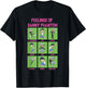 Danny Phantom The Feelings Of Danny Phantom Portrait Grid T-Shirt - T-Shirt | Black
