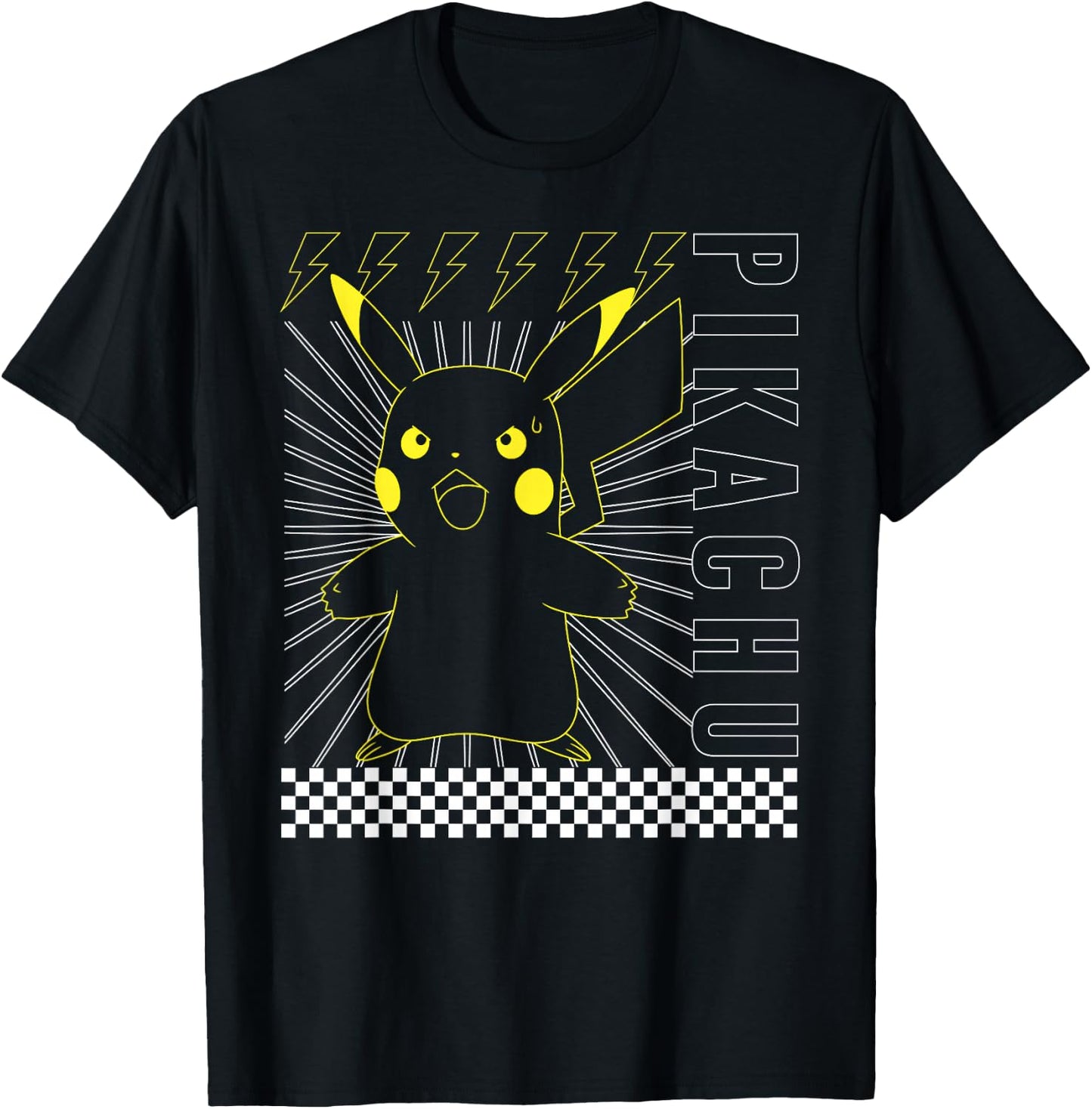 Pokémon Pika Poke T-Shirt - T-Shirt | Black