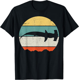 Hammerhead Shark T-Shirt - T-Shirt | Black