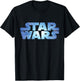 Star Wars Logo Jump to Lightspeed T-Shirt - T-Shirt | Black