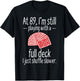 Funny 89th Birthday Gift 89 Year Old Cards T-Shirt - T-Shirt | Black