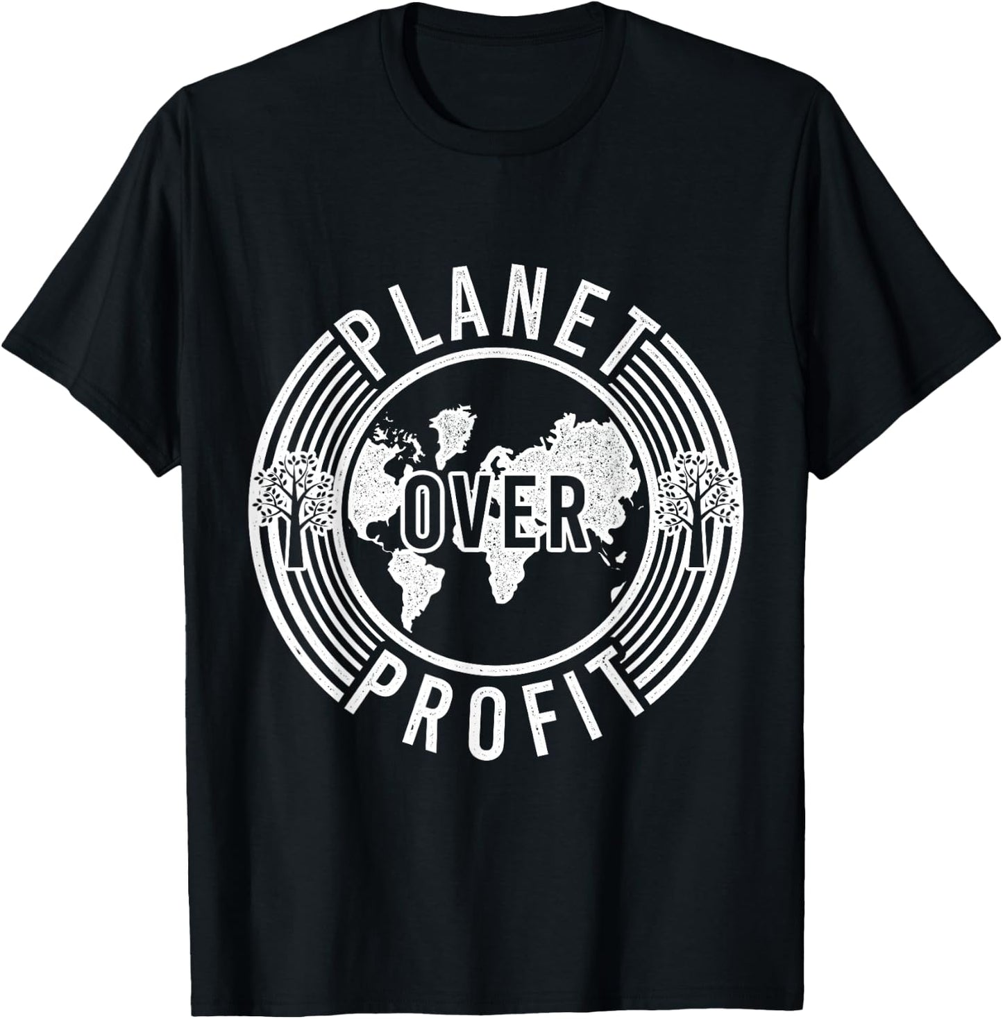 Climate Change Environment Environmentalist Capitalism T-Shirt - T-Shirt | Black