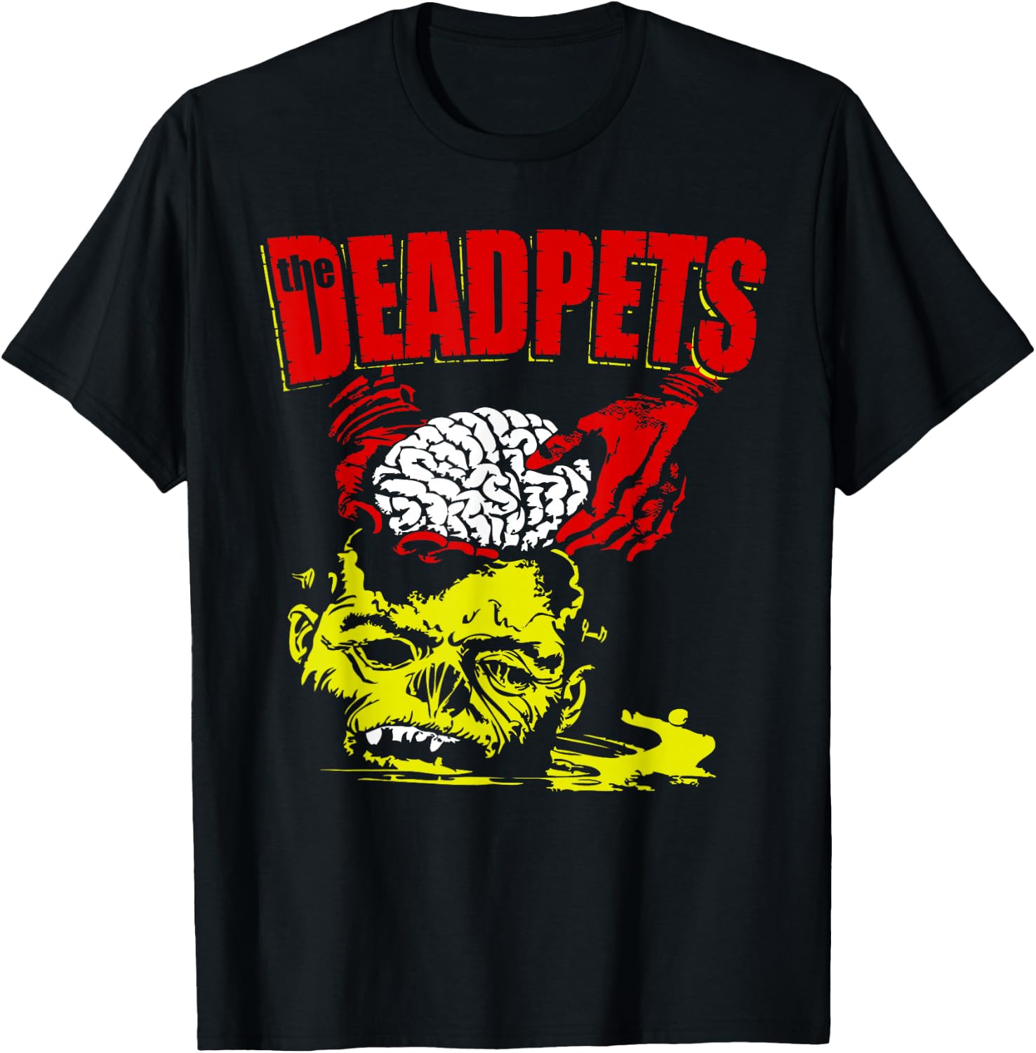 The Dead Pets Monkey Brains T-Shirt - T-Shirt | Black