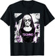 Rebellious Nun Techno Party Hardstyle T-Shirt - T-Shirt | Black