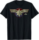 Marvel Captain Marvel Movie Chest Symbol Graphic T-Shirt - T-Shirt | Black